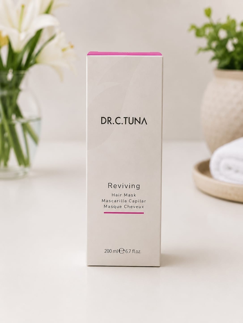 Reviving Hair Mask - Pink & White